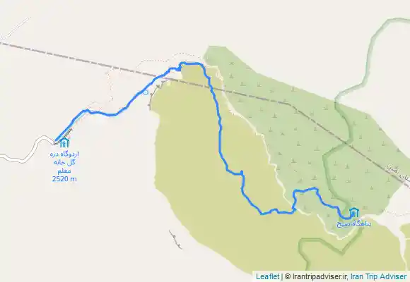 ترک جی پی اس قله تفتان تا جانپناه مسیر چالشی