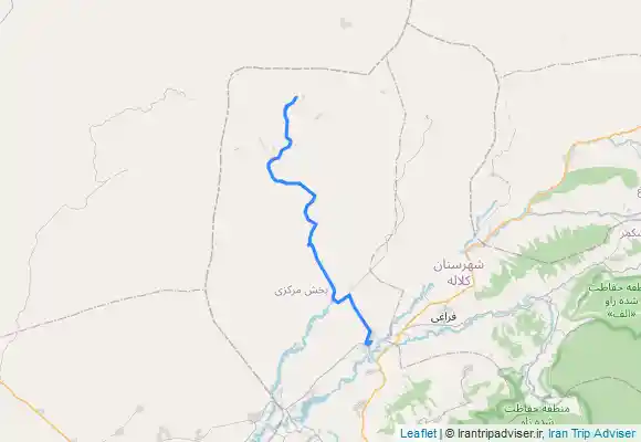 ترک جی پی اس Zīāratgāh-eh Khāled Nabī - Qarah Qūzī-ye Pā’īn