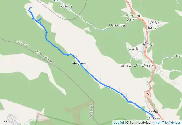 ترک جی پی اس دشت گهواره