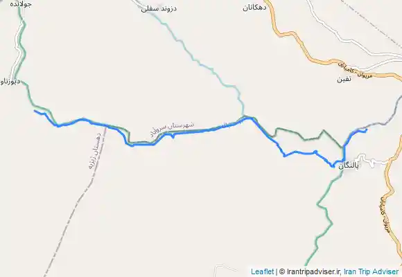 ترک جی پی اس پاینگان به دیوزنا