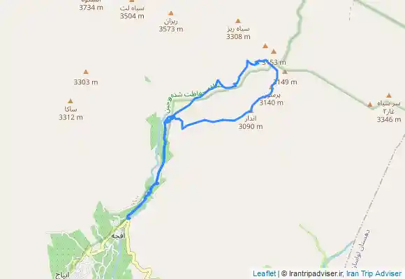 ترک جی پی اس اندار و پرسون از افجه