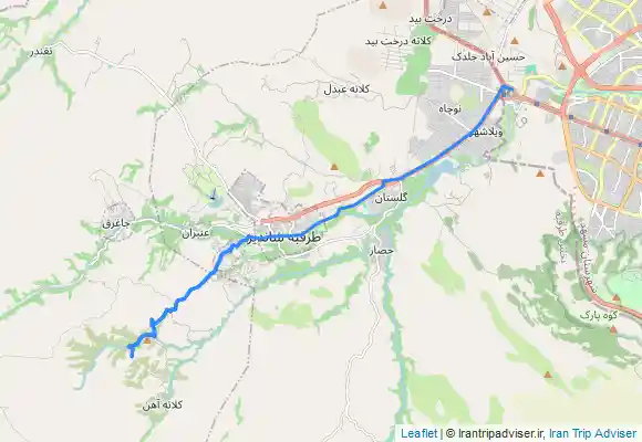 ترک جی پی اس دره ارغوان