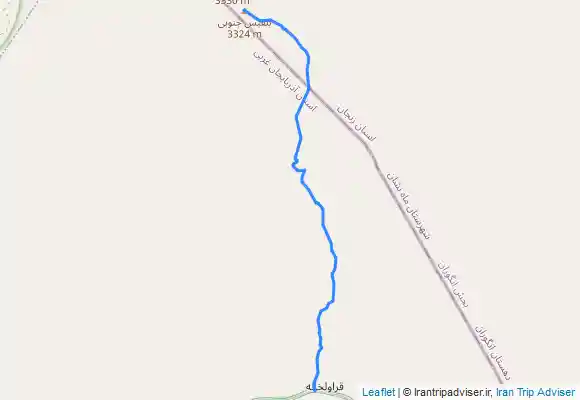 ترک جی پی اس Qarāvol Khāneh-ye Tāzeh Kand