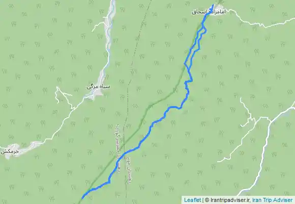 ترک جی پی اس قله اسکندر کوه شفت