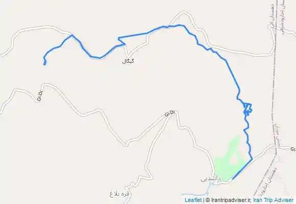 ترک جی پی اس آبشار رمضانلو