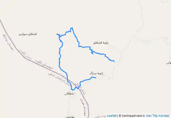 ترک جی پی اس آل جعفر، شغالان، زاویه سنگ