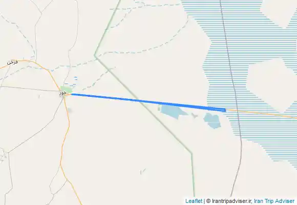 ترک جی پی اس دریاچه نمک از خور