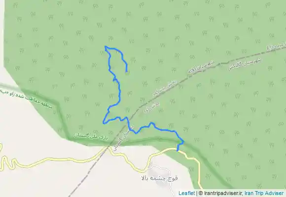 ترک جی پی اس قله بیلی داغ تنگراه روستای قوش چشمه