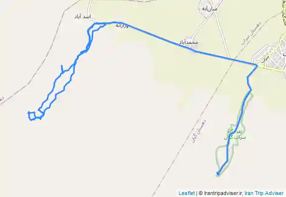 ترک جی پی اس سراب گیان و دو روزنه نهاوند