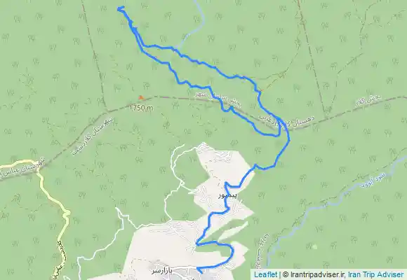 ترک جی پی اس Swamp circle route