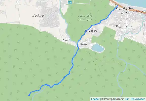 ترک جی پی اس تالار بهشت به صلاح الدین کلا