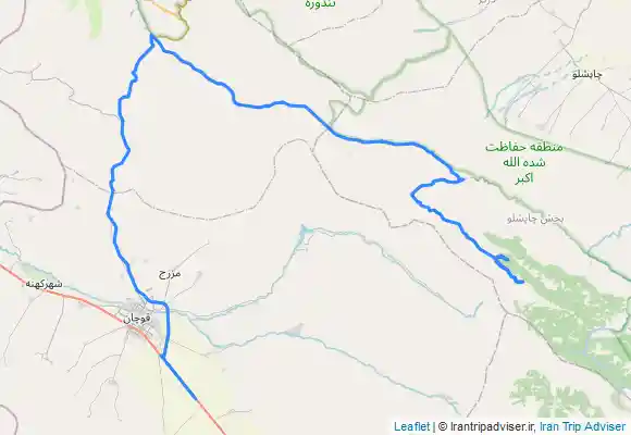 ترک جی پی اس از قوچان تا قله کماس