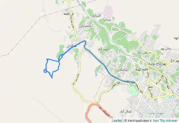 ترک جی پی اس Hongdān - gir qalat. Dayou