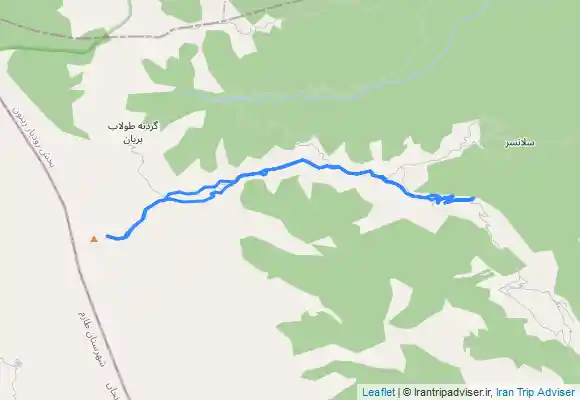 ترک جی پی اس پشته کوه