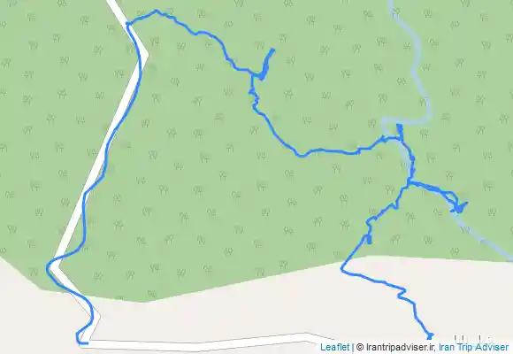 ترک جی پی اس پیمایش دره سیاران و آبشار نهراب