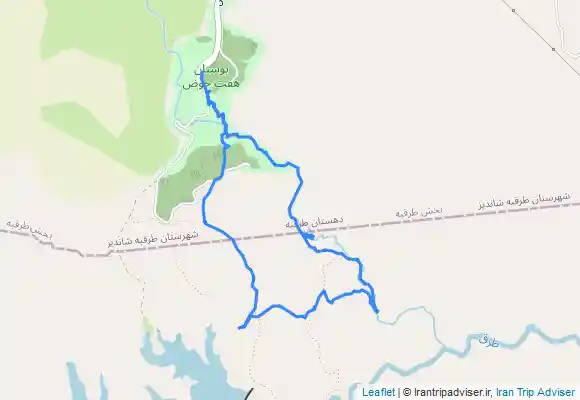 ترک جی پی اس هفت حوض به سد طرق