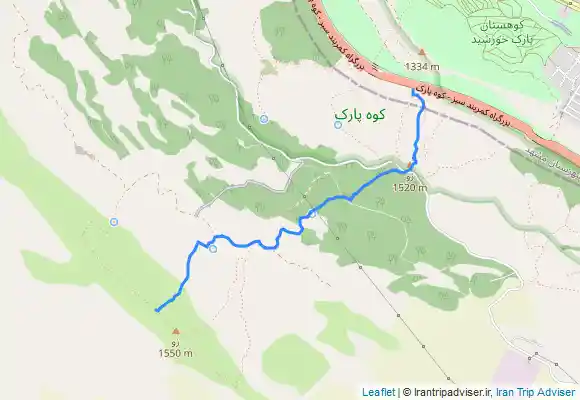 ترک جی پی اس قله ماندگار(سنگچین قله زو)