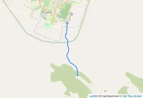 ترک جی پی اس جاده خاکی جهت دسترسی به ابتدای پاکوب قله بل