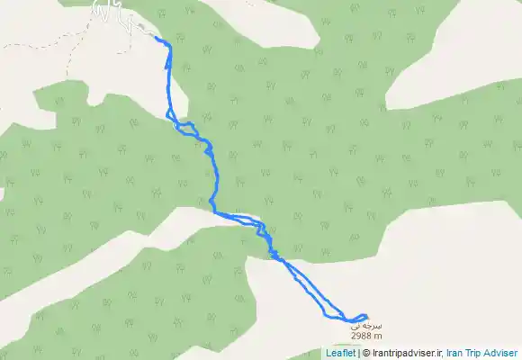 ترک جی پی اس قله سرخنی از شورکچال