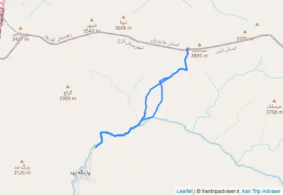 ترک جی پی اس برنامه قله سرخاب عربی