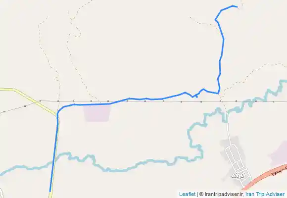 ترک جی پی اس مسیر ماشین رو قله دوچنگ از داخل آشخانه