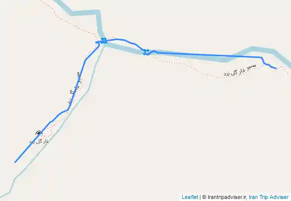 ترک جی پی اس غار گل زرد