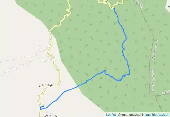 ترک جی پی اس Soolak(Sarvak) Valley تنگ سولک یا سروک