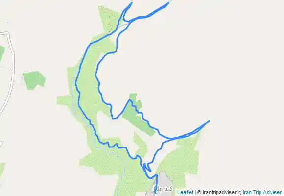 ترک جی پی اس پیمایش گلزار شهدا کندعلیا تا آبشار نارون و کفترلو(کبوتر لو) و در ادامه پیمایش تا ابشار های نه گانه سلیسه