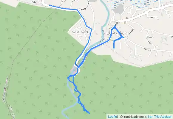 ترک جی پی اس آبشار زوات