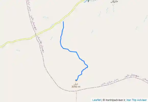 ترک جی پی اس صعود قله میل اردستان