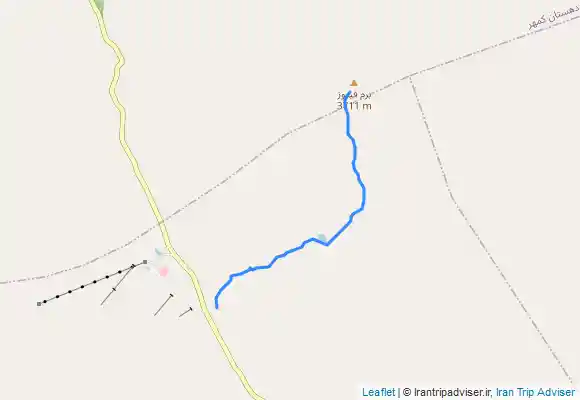 ترک جی پی اس قله برم فیروز - مسیر برگشت