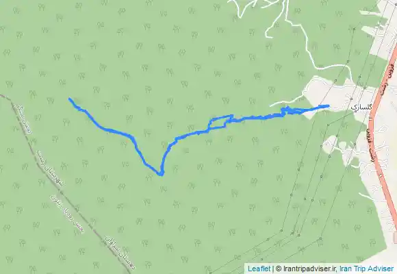 ترک جی پی اس نیزه کوه - گلسرک