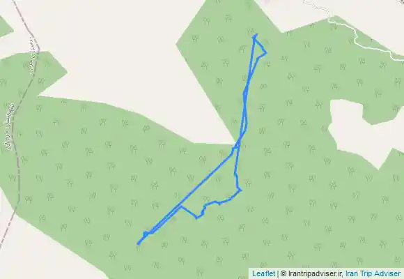 ترک جی پی اس Bordekoh waterfall