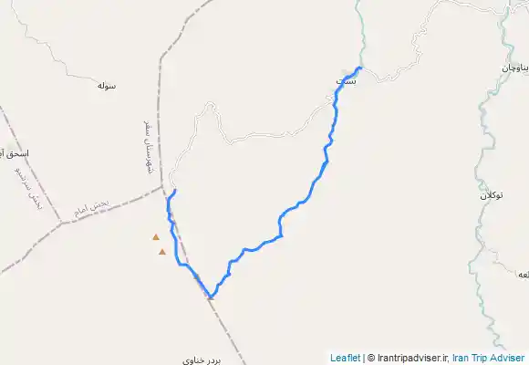 ترک جی پی اس رفت و برگشت قله قولی زلیخا