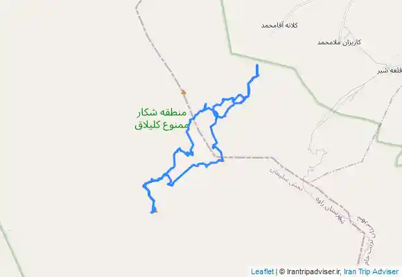 ترک جی پی اس دو قله غلام اشتر و کلیلاق