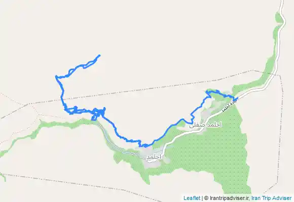 ترک جی پی اس قله فاراب (قدیم) اخلمد (چناران)Farab Peak chenaran