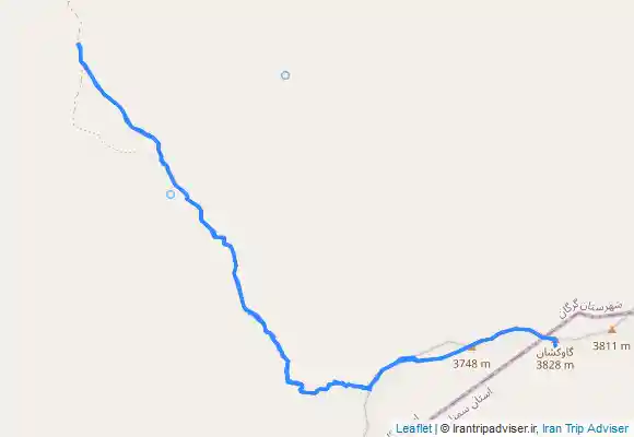 ترک جی پی اس صعود به قله گاوکشان (بام استان گلستان)Peak gavkoshan