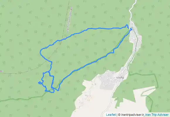 ترک جی پی اس چکل پیرزن؛ از سرخ چشمه، پشت ماهی، سردانسر، چکل پیرزن و برگشت به سردانسر، یال پشت کمر به نقطه شروع