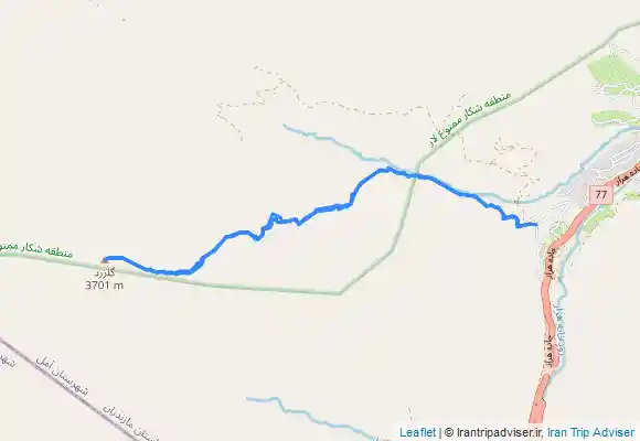 ترک جی پی اس چکاد گلزرد Golezard