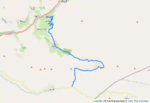 ترک جی پی اس قله پاشوره