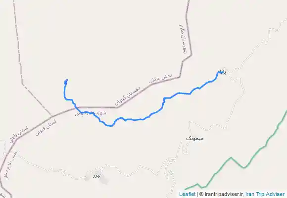 ترک جی پی اس قله قاجار منجیل طارم