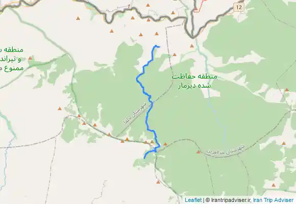 ترک جی پی اس پیمایش جنگل ارسباران- آستمال به اوشتبین