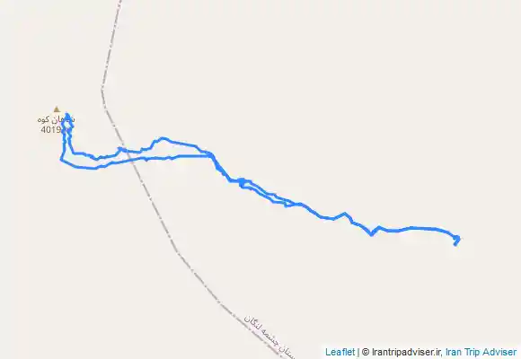 ترک جی پی اس شاهان کوه بام استان اصفهان
