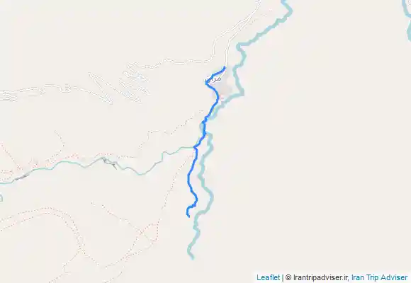 ترک جی پی اس آبشار مران یا آبشار عروس از تنکابن ۱۴ خرداد ۴۰۳