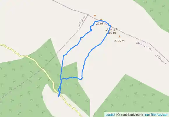 ترک جی پی اس صعود به قله کان صیفی