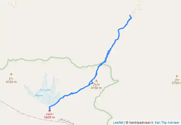 ترک جی پی اس دماوند جبهه شمال شرقی