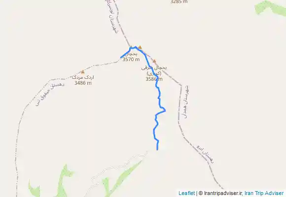 ترک جی پی اس صعود به چکاد یخچال و گاوبره ، یکروزه انفرادی