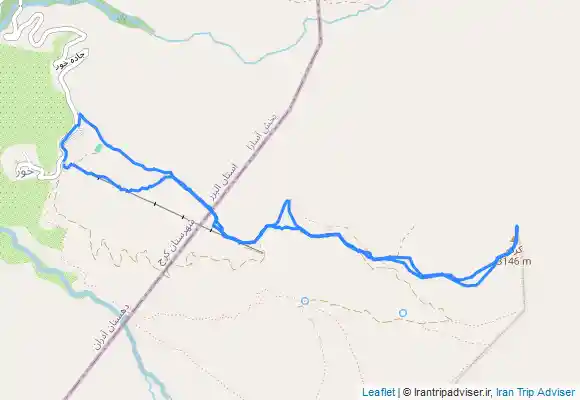 ترک جی پی اس قله کرکوه