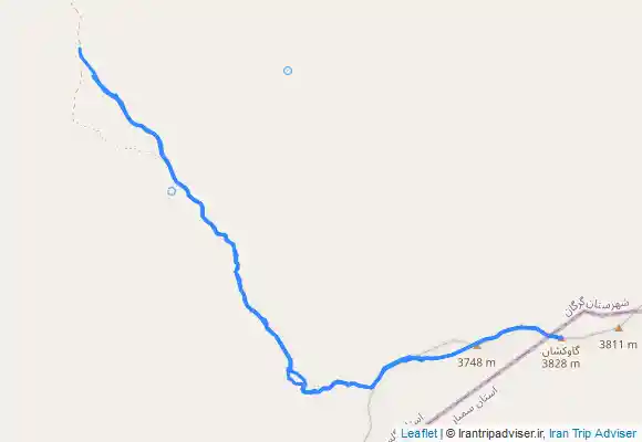 ترک جی پی اس صعود جذاب به قله سیمرغی گاوکشان