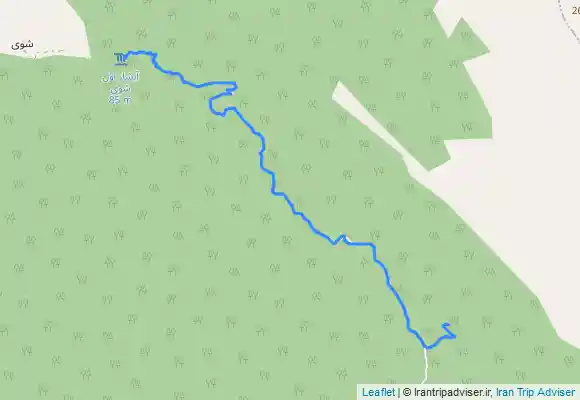 ترک جی پی اس امام زاده پیرچل تا آبشار)آبشار شوی)